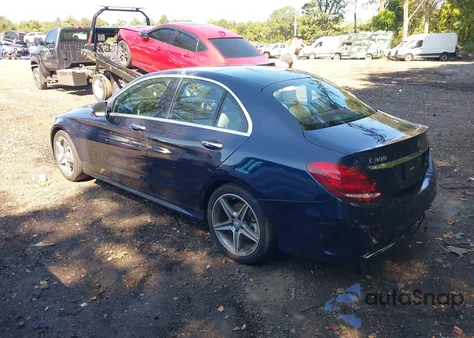 2016 Mercedes-Benz C 300 Sport 4Matic from USA, damaged, VIN 55SWF4KB2GU096688